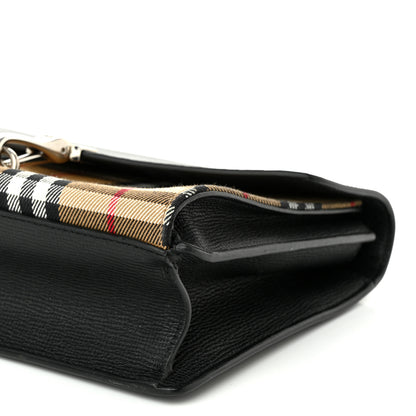 Burberry Derby Calfskin Vintage Check Small Macken Crossbody Bag 10 of 10