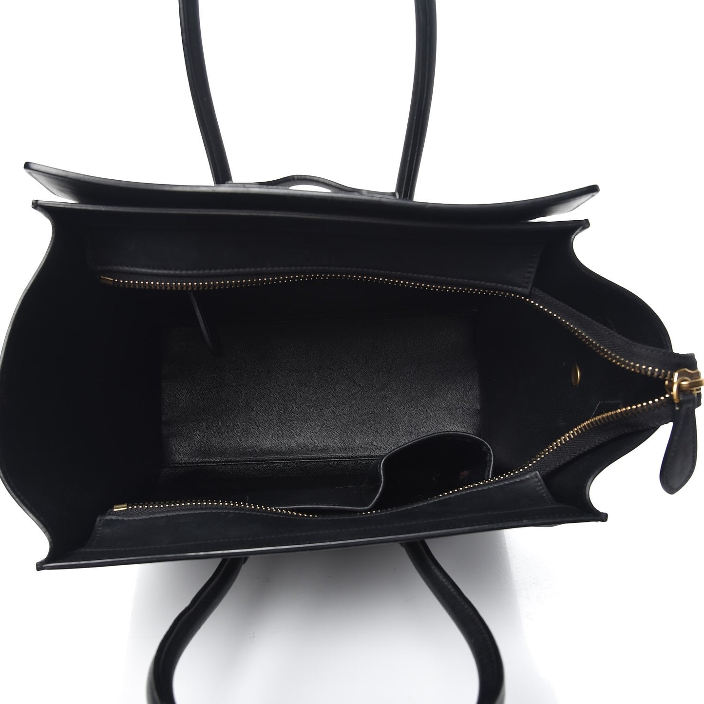 Smooth Calfskin Micro Luggage Black