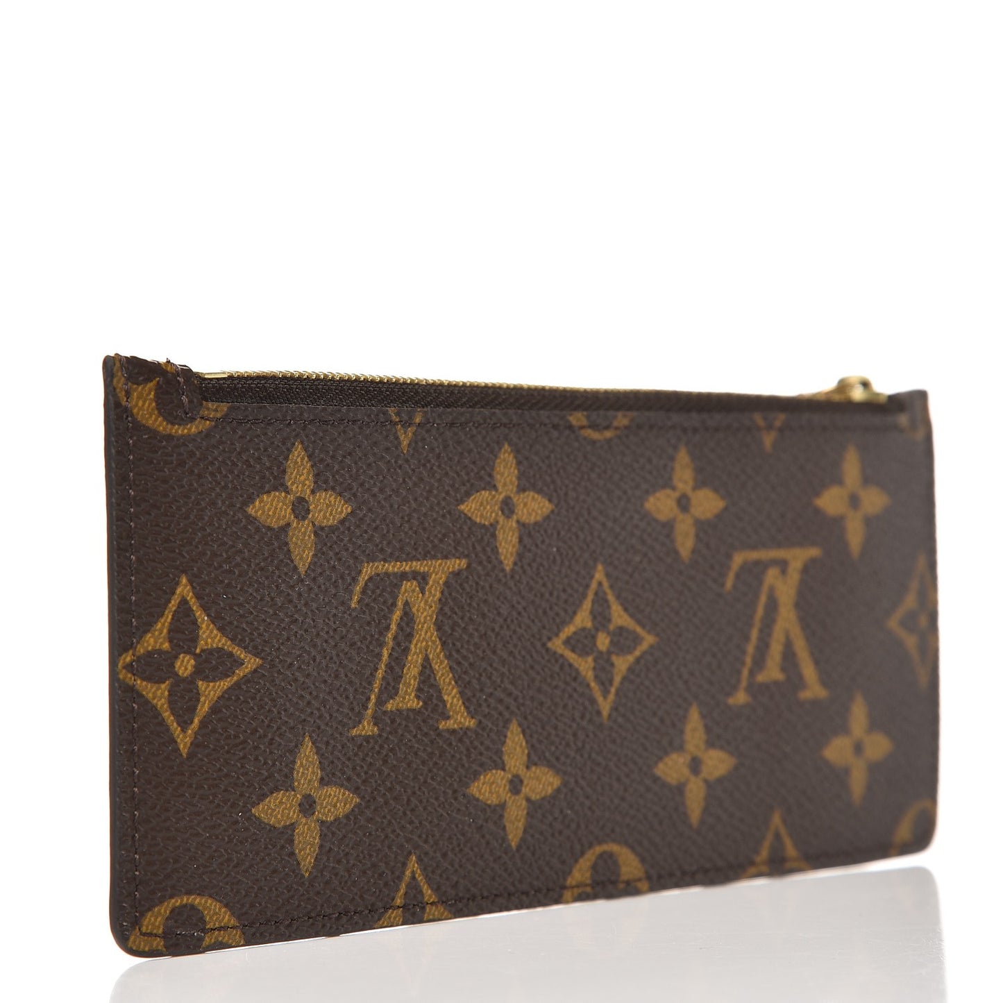 Monogram Josephine Wallet Zippered Insert Fuchsia