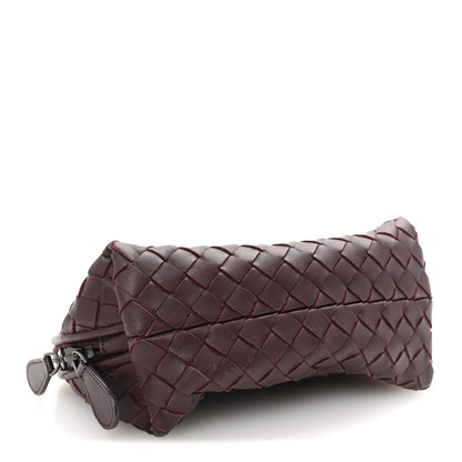 Bottega Veneta Nappa Intrecciato Cosmetic Case Barolo 4 of 7