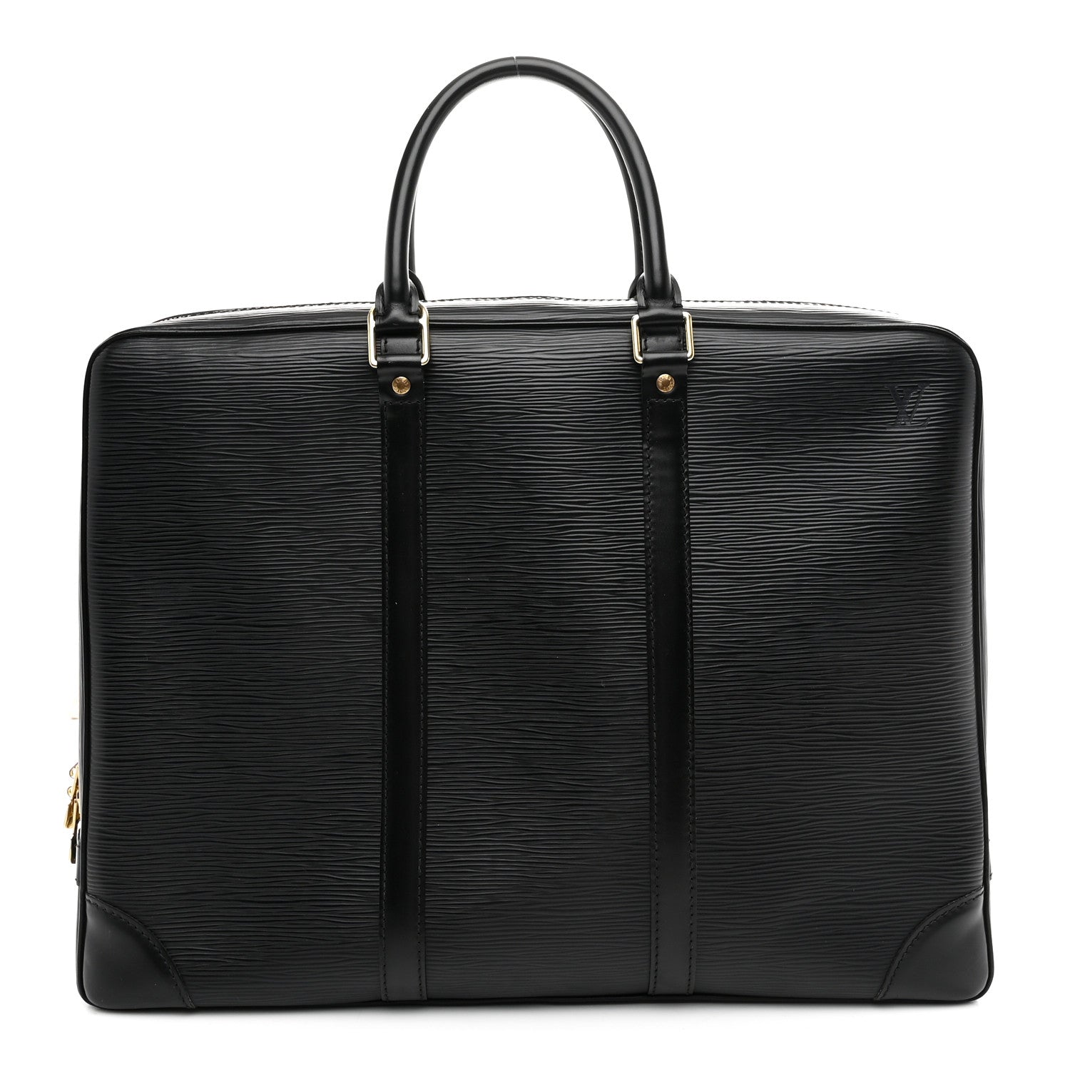Louis Vuitton Epi Porte-Documents Voyage Briefcase Black 1 of 11