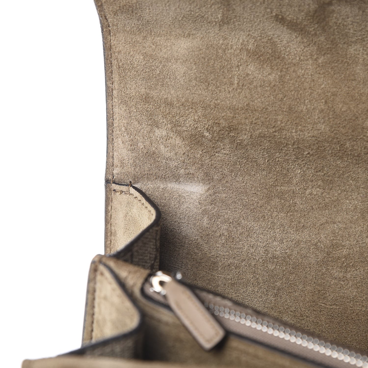 Gucci GG Supreme Monogram Small Dionysus Shoulder Bag Taupe 12 of 15