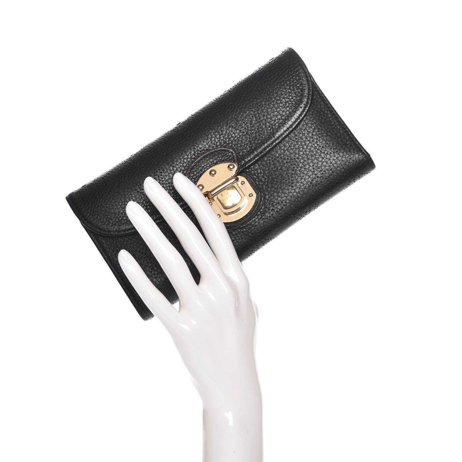 Louis Vuitton Mahina Amelia Wallet Black 2 of 8