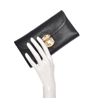 Louis Vuitton Mahina Amelia Wallet Black 2 of 8