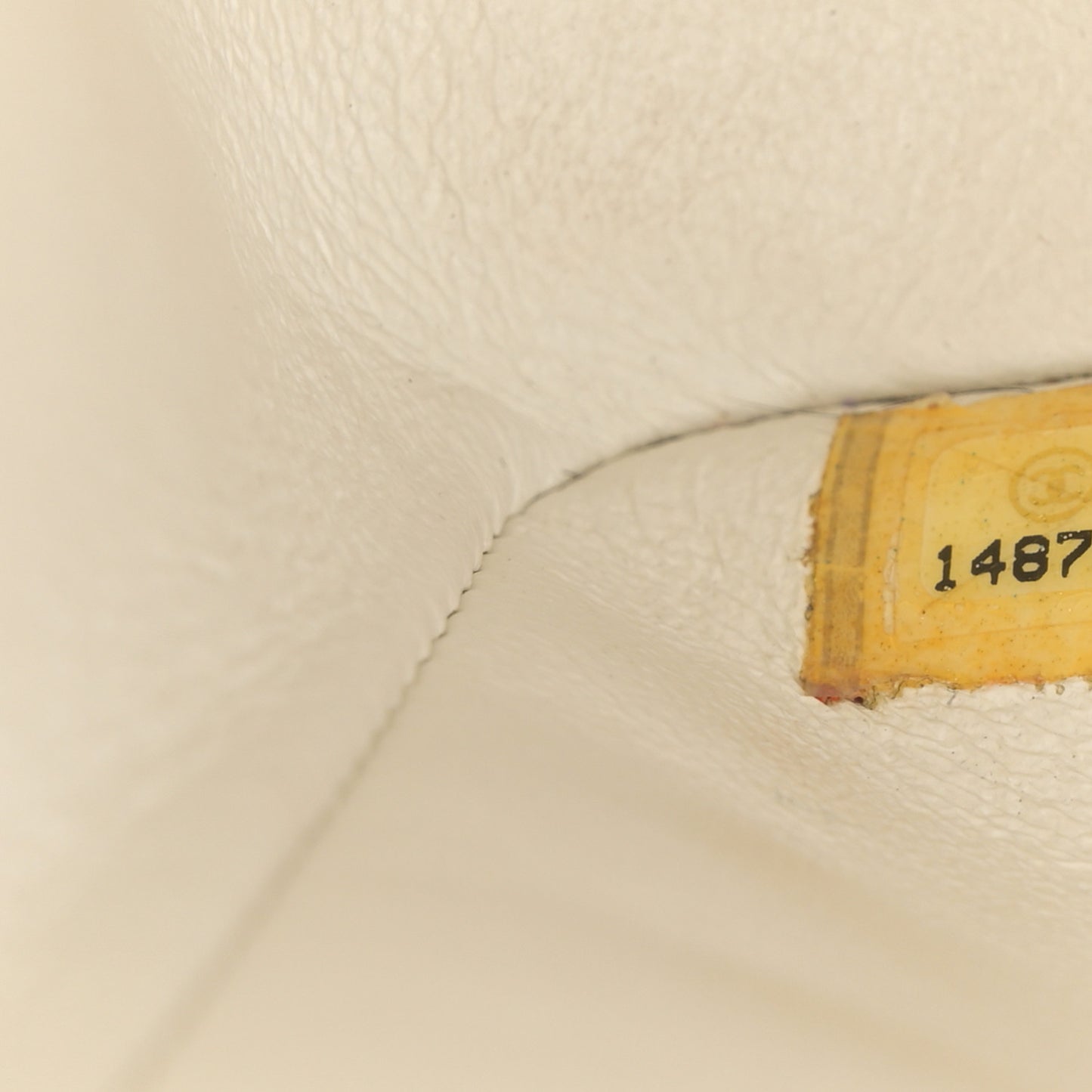 Caviar Quilted Jumbo Double Flap White