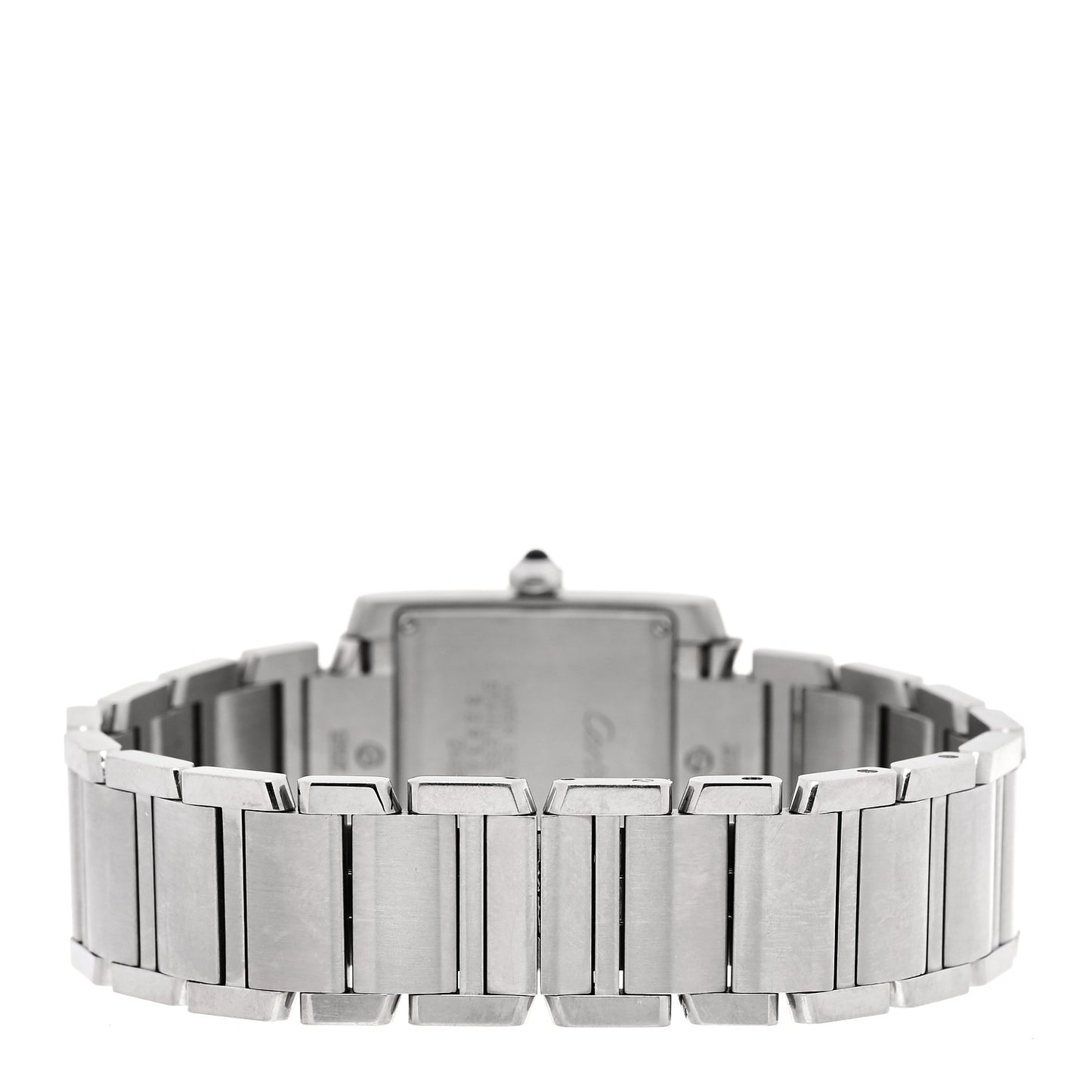 Stainless Steel 25mm Tank Francaise Quartz Watch
