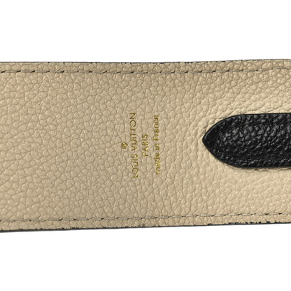 Louis Vuitton Empreinte Monogram Bandouliere Shoulder Strap Black Beige 3 of 5