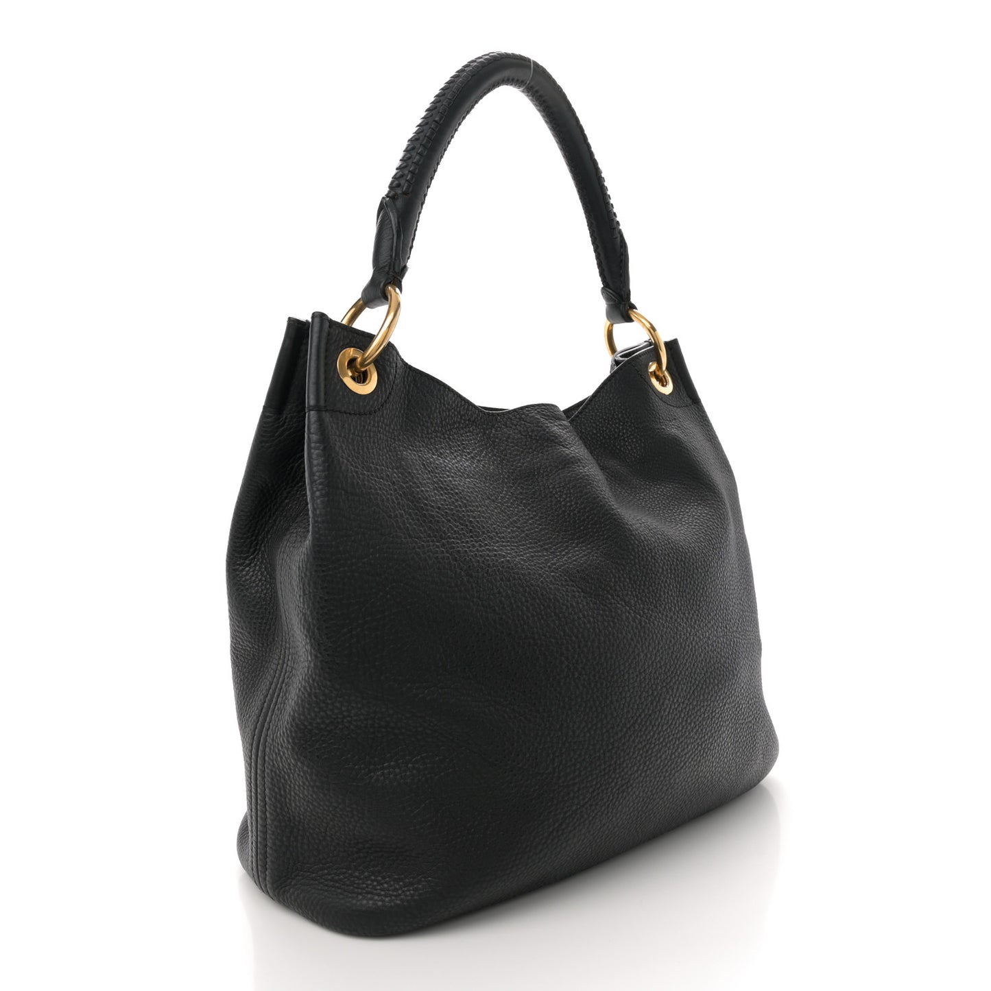 Vitello Daino Hobo Black