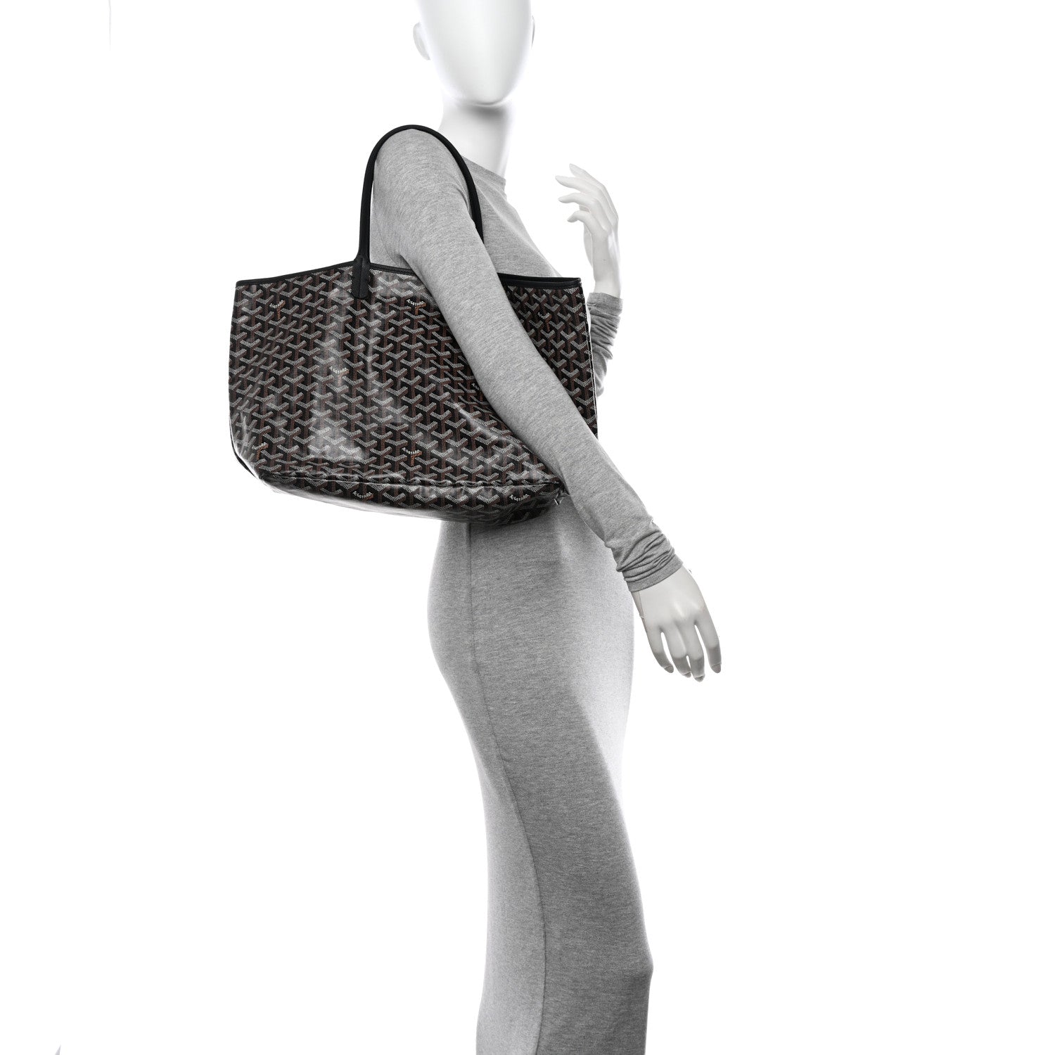 Goyard Goyardine Saint Louis PM Black 3 of 11
