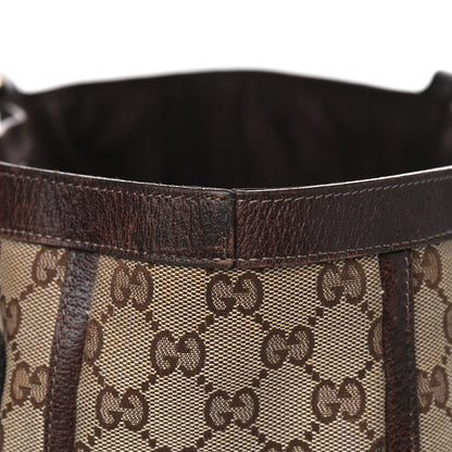 Gucci Monogram Abbey D Ring Tote Dark Brown 7 of 15