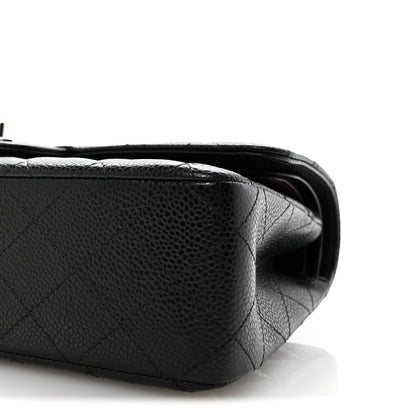 Chanel Caviar Quilted Medium Double Flap Black 10 of 10