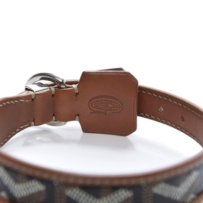 Goyard Goyardine Dog Collar Black Gold 8 of 11