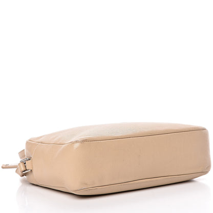 Saint Laurent Lambskin Monogram Small Lou Camera Bag Beige 4 of 22