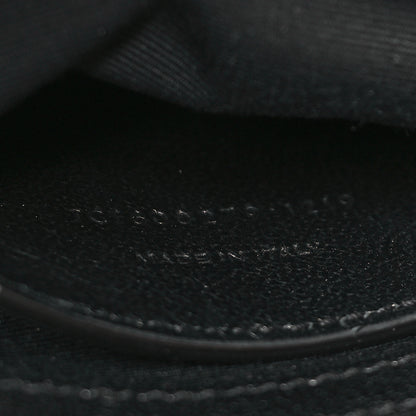 Saint Laurent Sheepskin Matelasse Chevron Monogram Medium College Bag Black 7 of 9