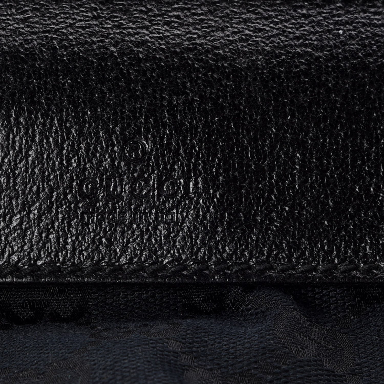 Gucci GG Monogram Double Pocket Belt Bag Black 5 of 7