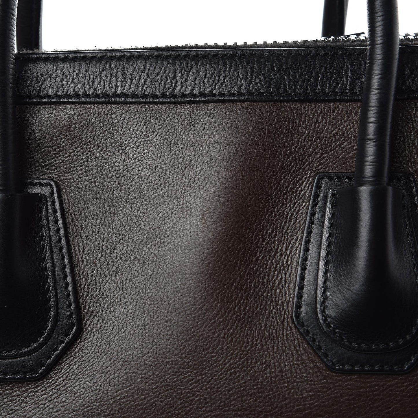 Calfskin Medium Bi-Color Antigona Brown Black