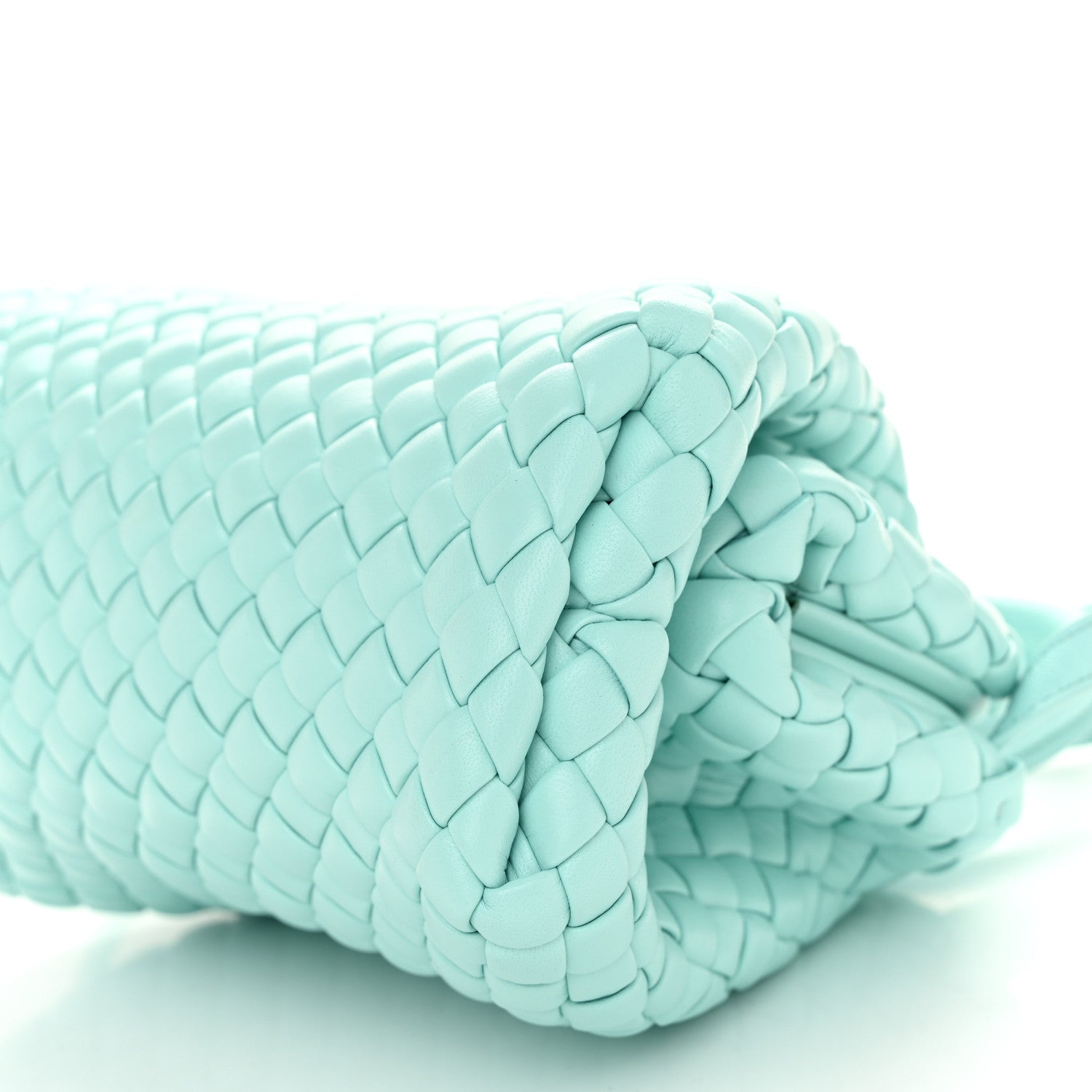 Bottega Veneta Nappa Intreccio Mini Padded Handle Bag Celadon 10 of 11