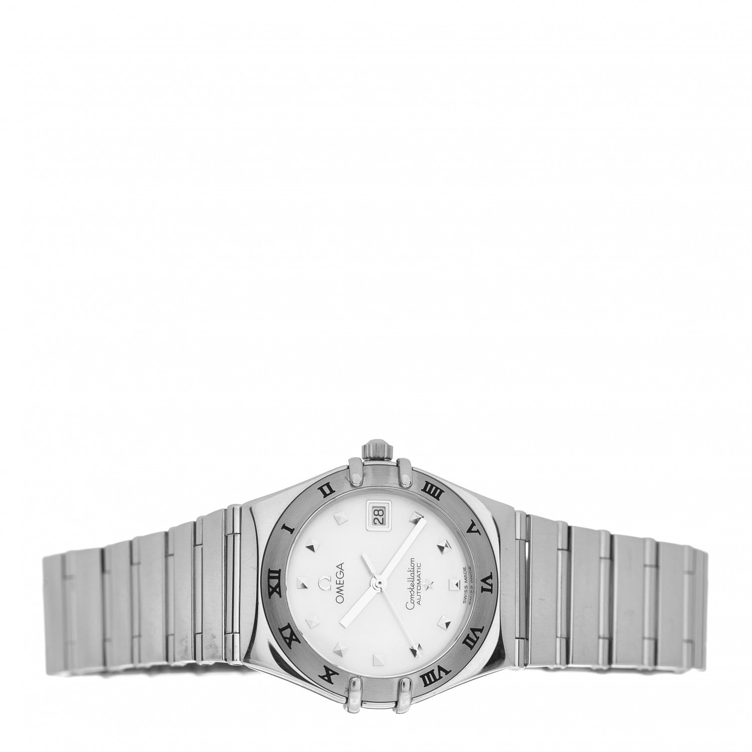 Omega Stainless Steel Mother of Pearl 27mm Constellation Automatic Watch 1591.71.00 2 of 5