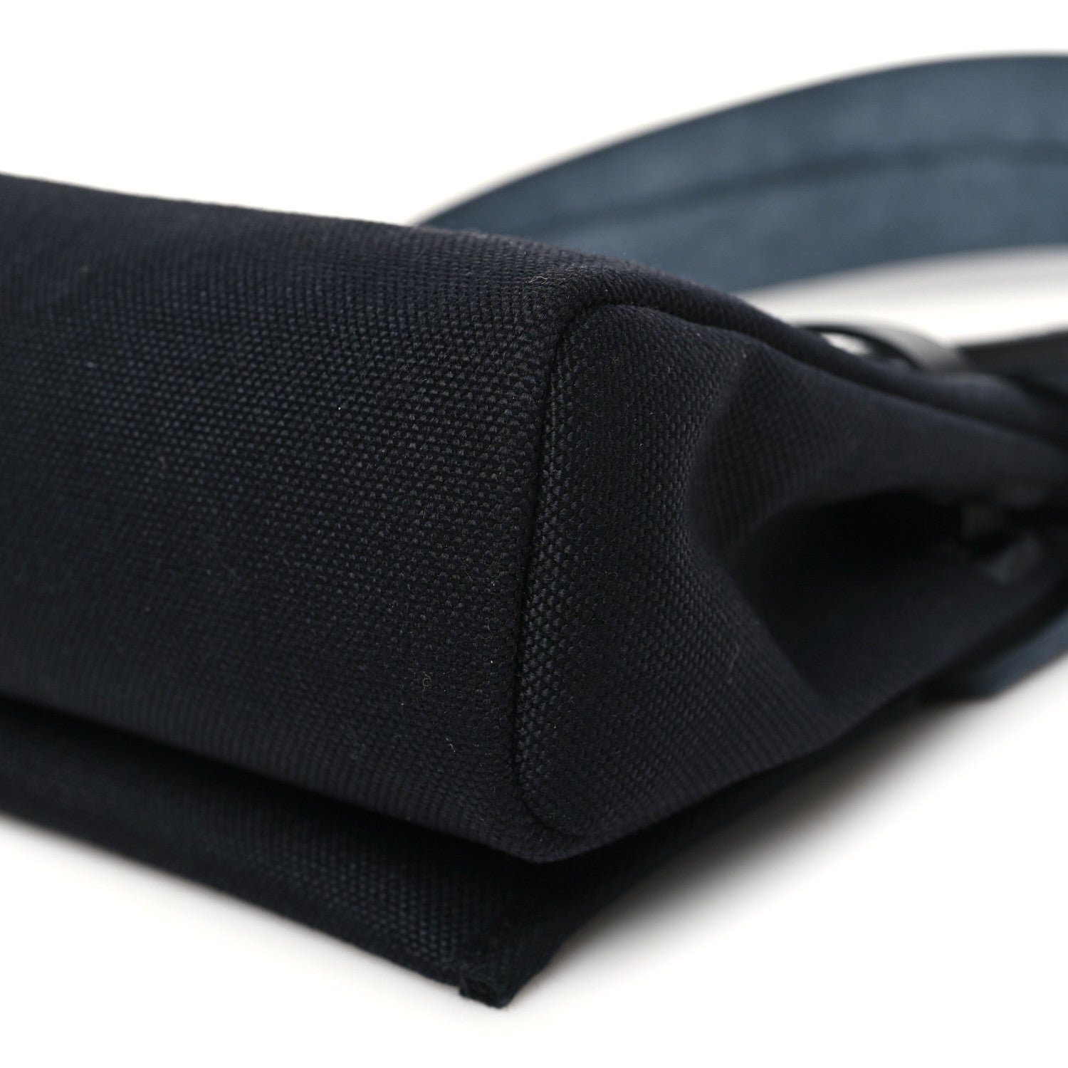 Hermes Military Toile Vache Hunter Herbag Zip Retourne 20 Black 10 of 11