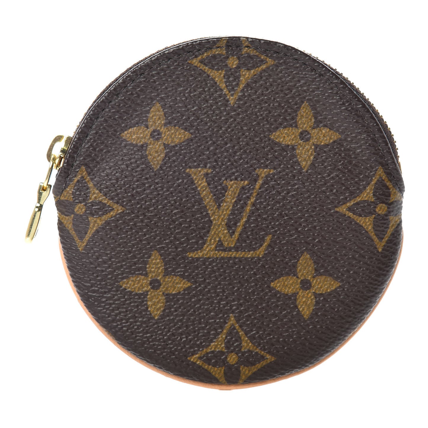 Monogram Round Coin Purse