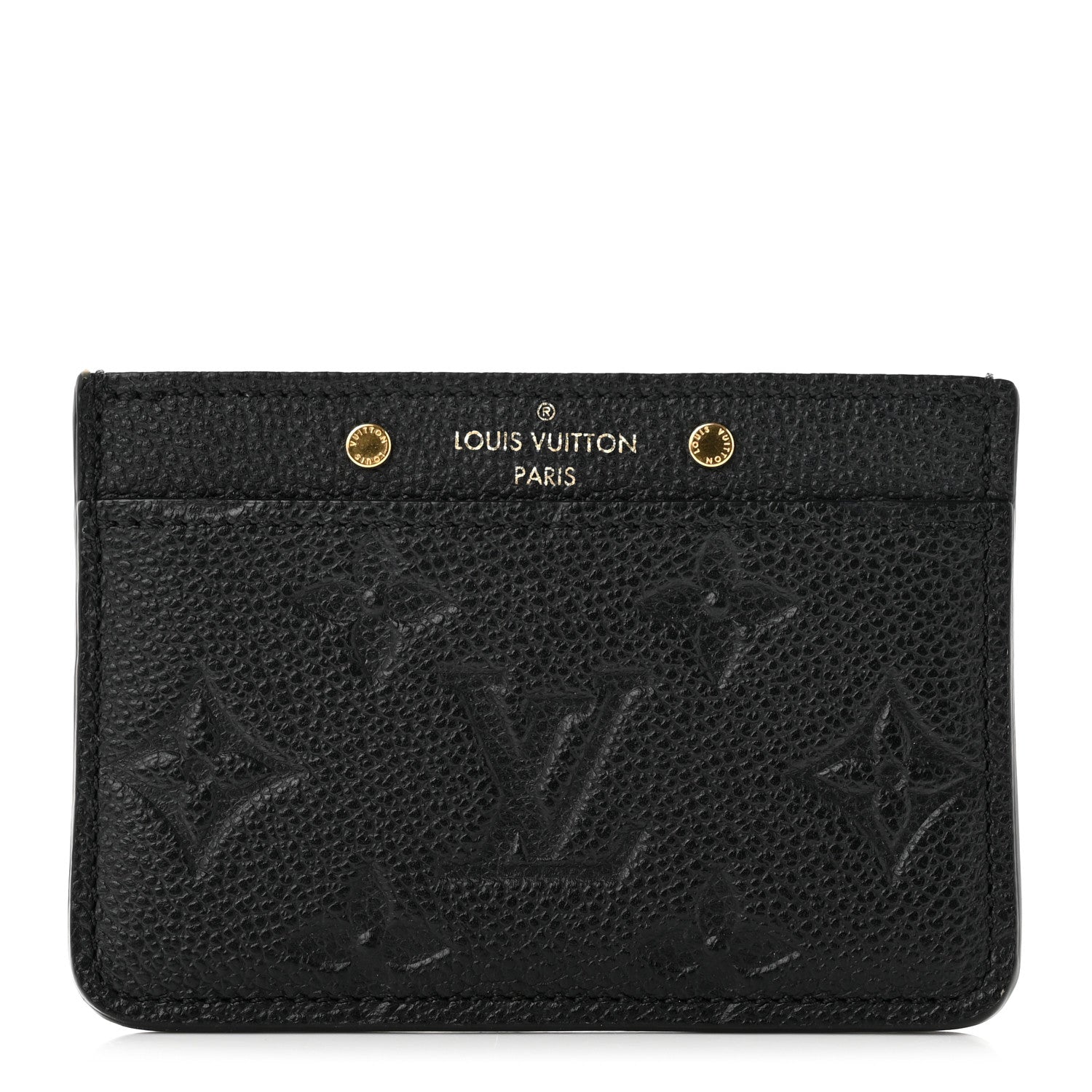 Louis Vuitton Empreinte Card Holder Black 1 of 6