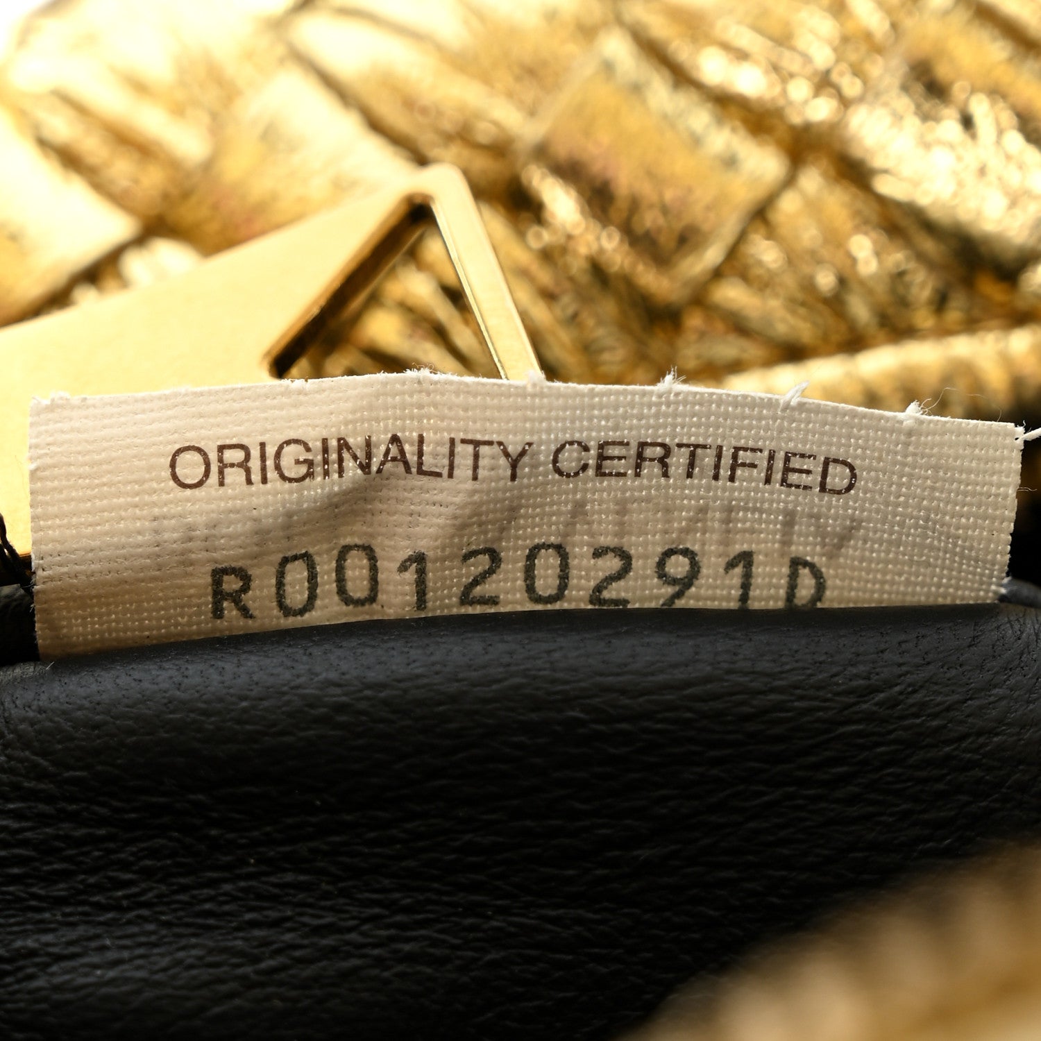Bottega Veneta Metallic Nappa Intrecciato Mini Jodie Gold 7 of 12