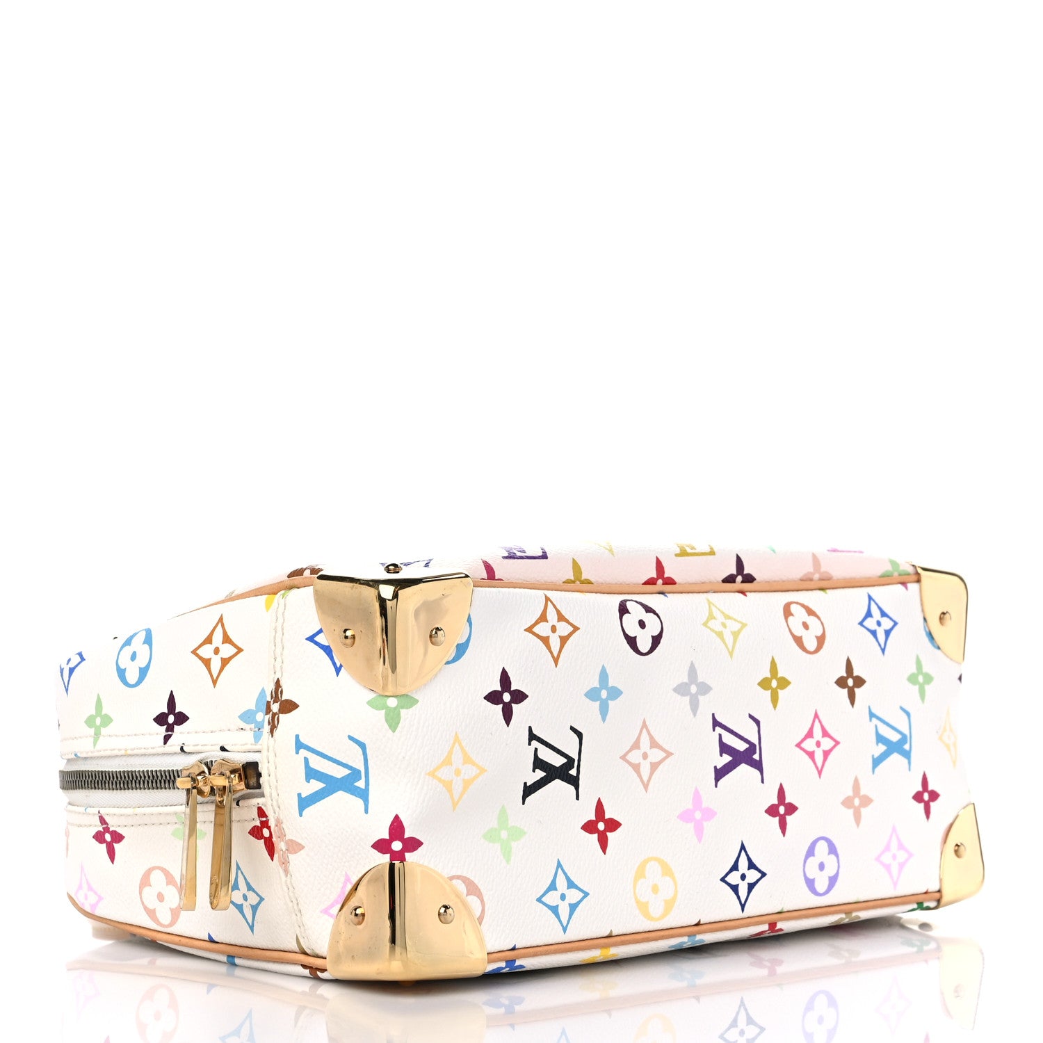 Louis Vuitton Monogram Multicolor Trouville White 4 of 11