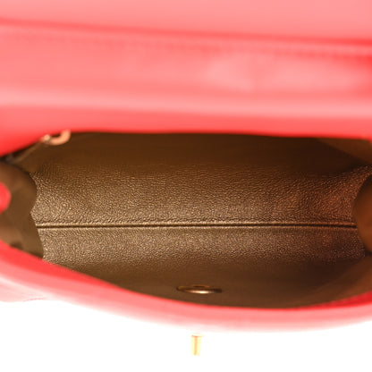Chanel Lambskin Quilted Side-Packs Red 5 of 14