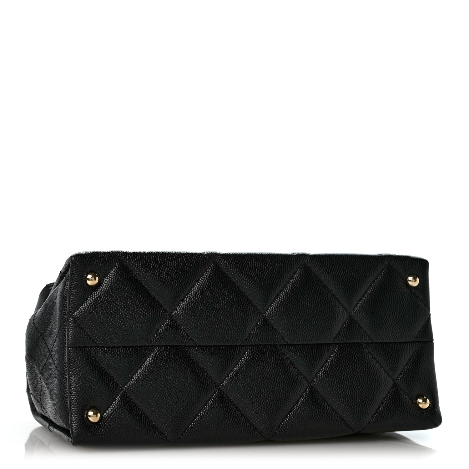 Chanel Caviar Quilted Mini Retro Twist Top Handle Flap Black 4 of 11