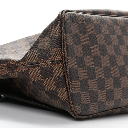 Louis Vuitton Damier Ebene Neo Neverfull MM Rose Ballerine 9 of 10