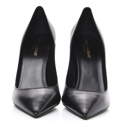 Saint Laurent Calfskin Zoe 105 Pumps 40 Black 2 of 9
