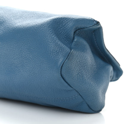 Givenchy Sugar Goatskin Pandora Wristlet Medium Blue 9 of 10