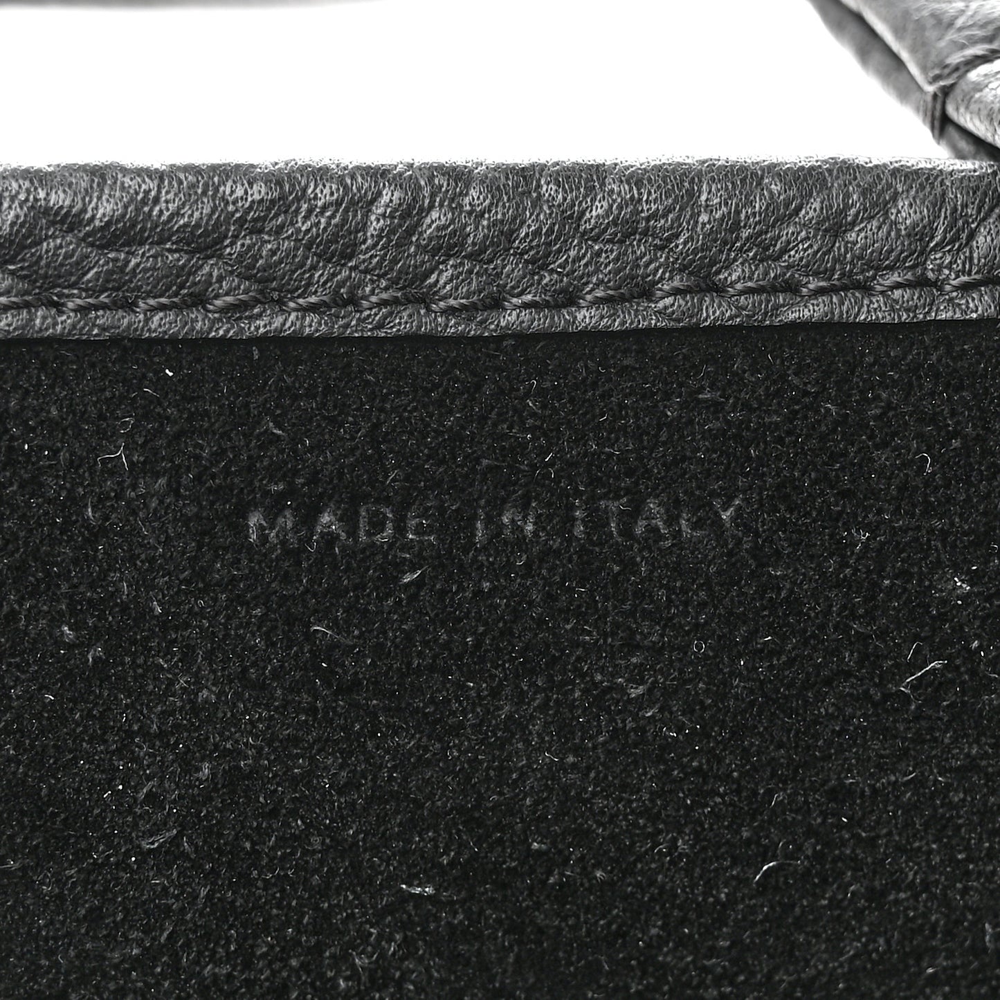 Grained Calfskin Small Park Tote Black