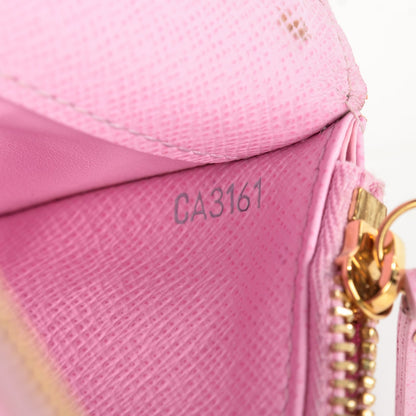 Louis Vuitton Monogram Multicolor Insolite Wallet White Litchi 8 of 10