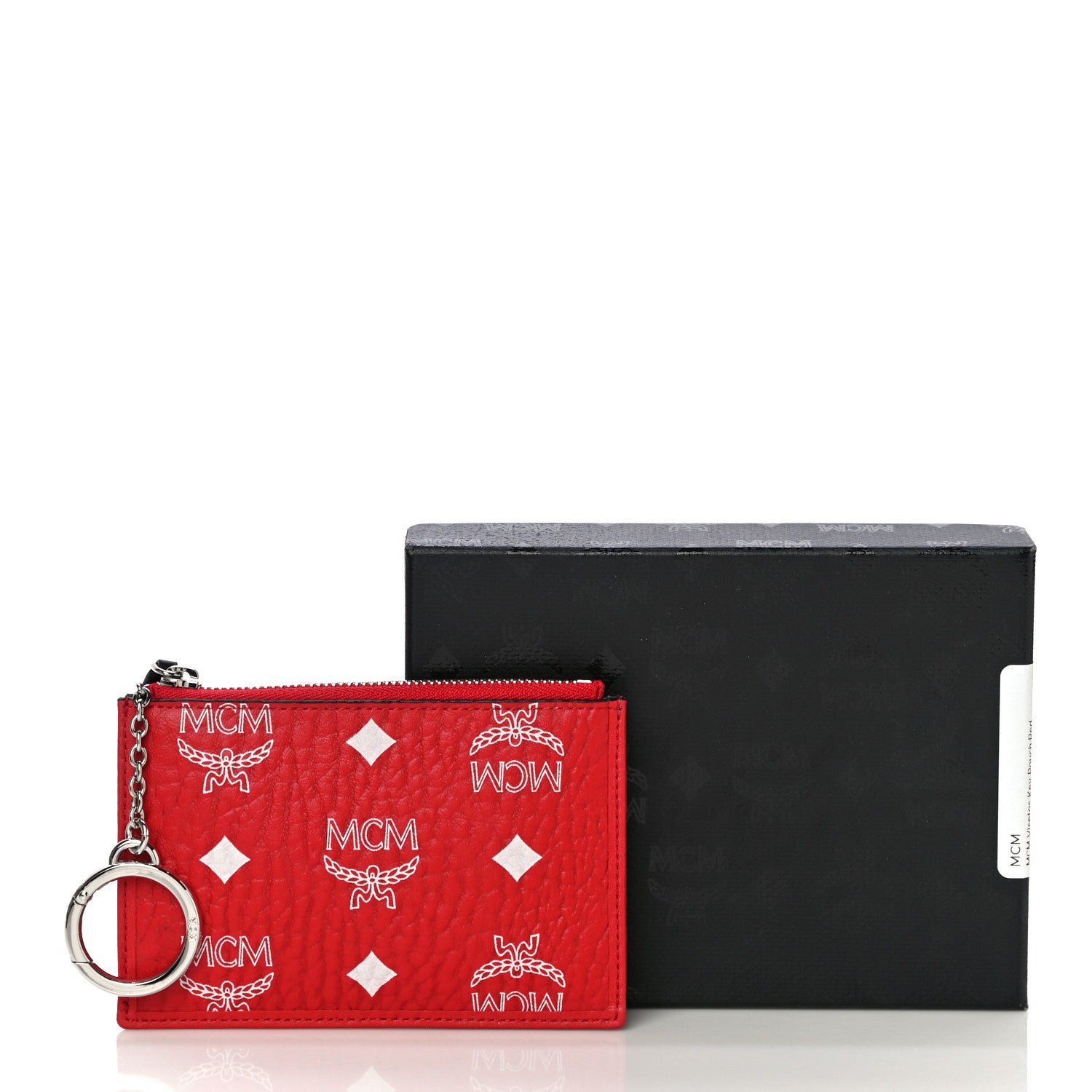 MCM Visetos Key Pouch Red 11 of 11