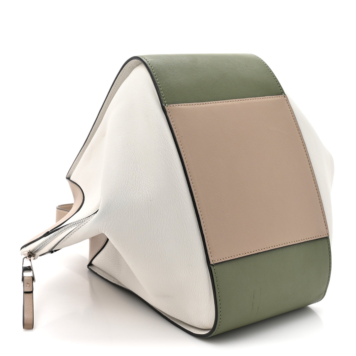 はなこ Loewe Calfskin Small Hammock Shoulder Bag Avocado Green Sand