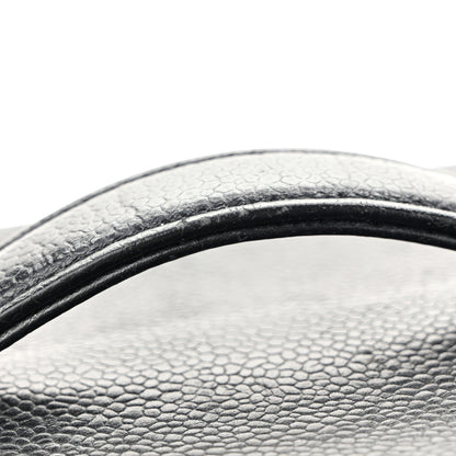 Chanel Caviar Vanity Cosmetic Case Black 9 of 10