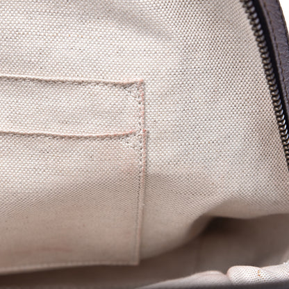 Gucci GG Supreme Monogram Calfskin Web Small Ophidia Day Backpack Beige Ebony New Acero 13 of 13