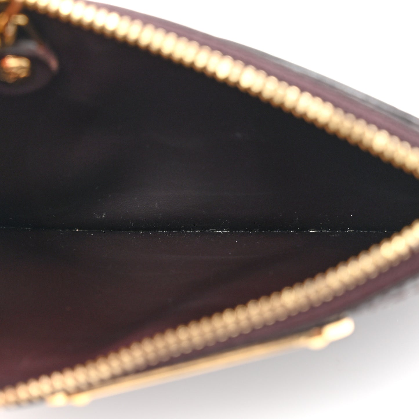 Vernis Key Pouch Amarante