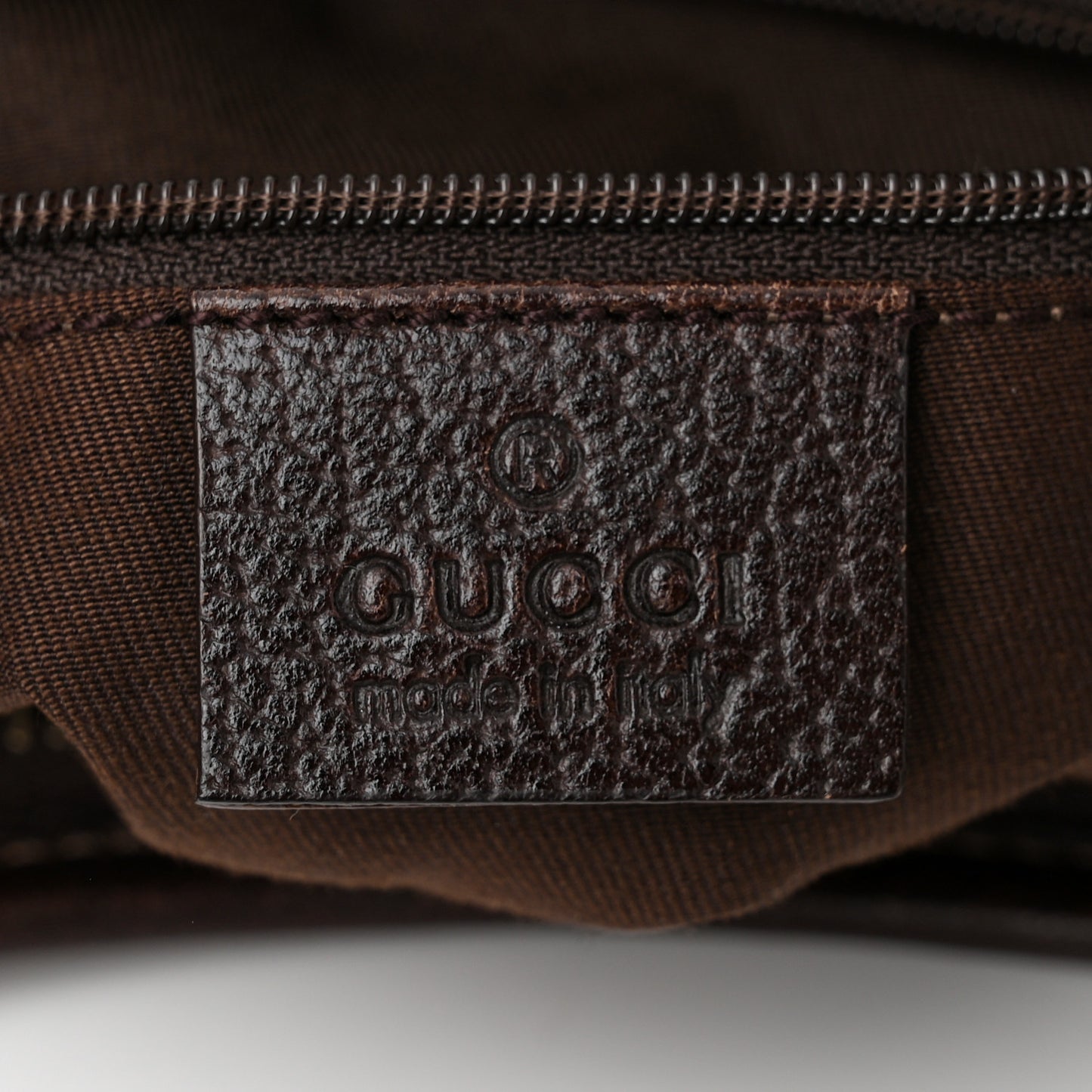 Monogram Medium Abbey D Ring Hobo Brown