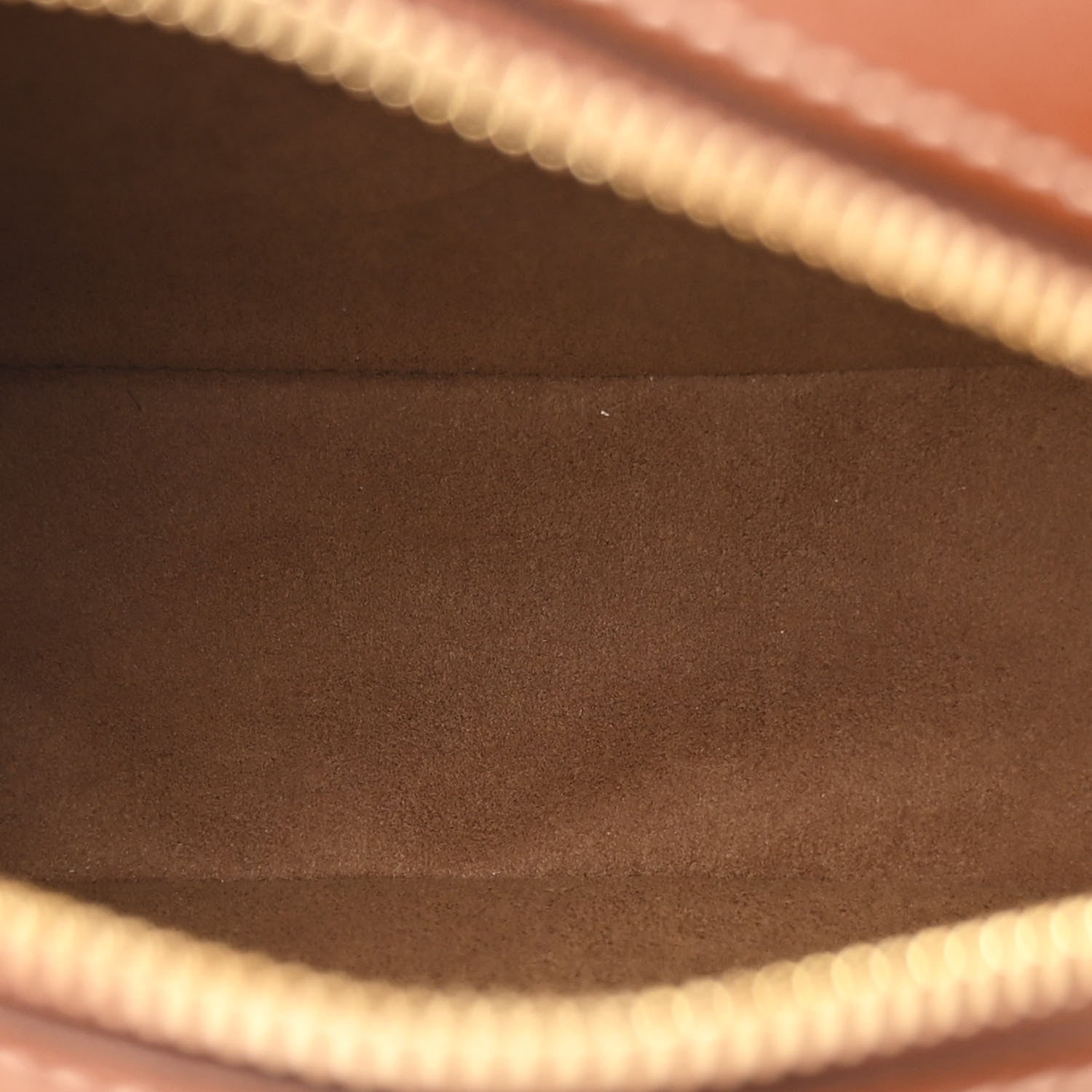 Gucci GG Supreme Monogram Cuoio Toscano Mini Chain Shoulder Bag Beige Ebony Cuir 5 of 11