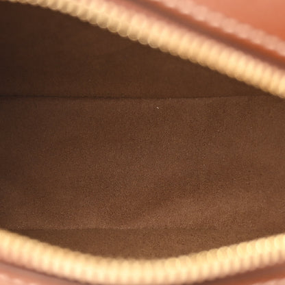 Gucci GG Supreme Monogram Cuoio Toscano Mini Chain Shoulder Bag Beige Ebony Cuir 5 of 11