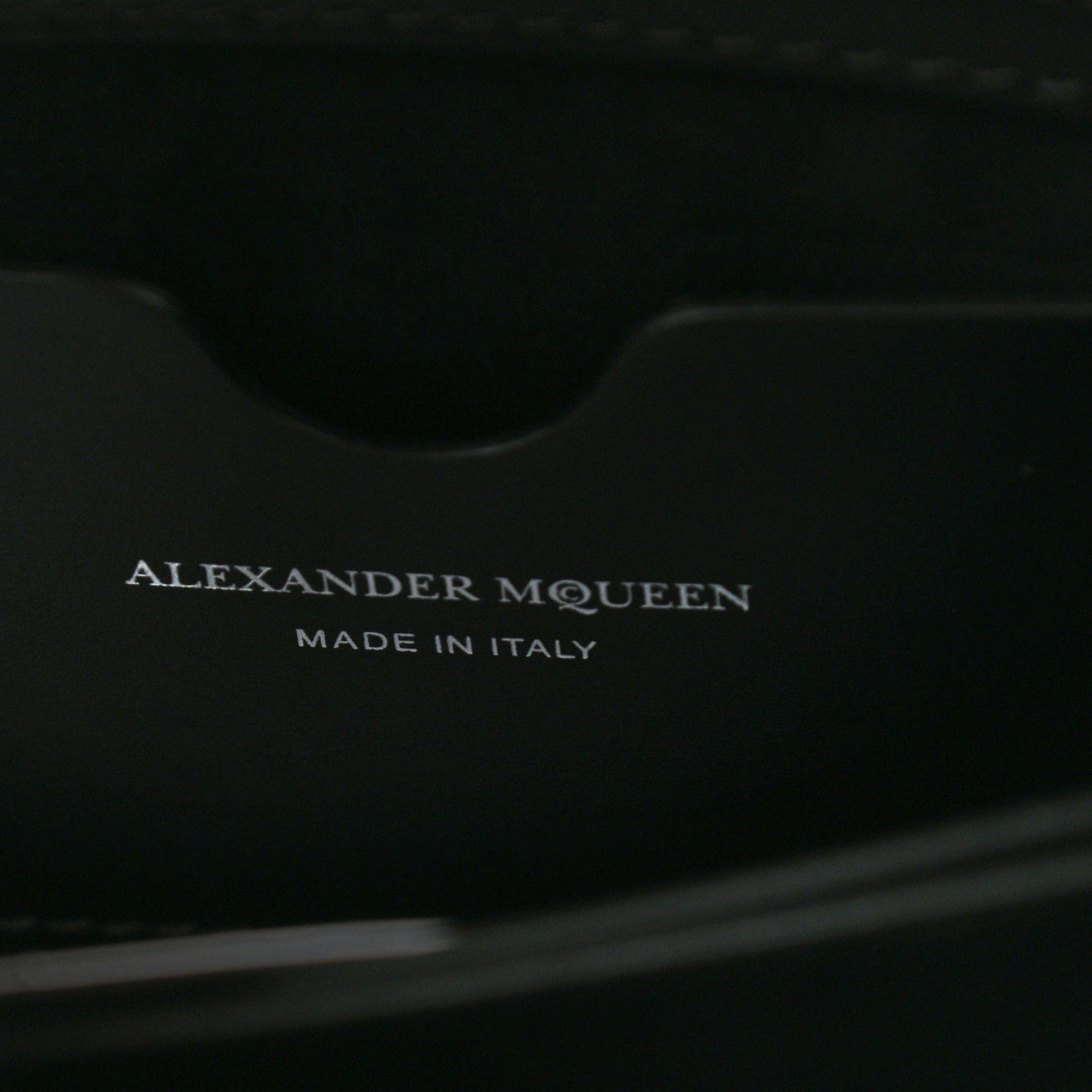 Calfskin Knuckle Shoulder Bag Black