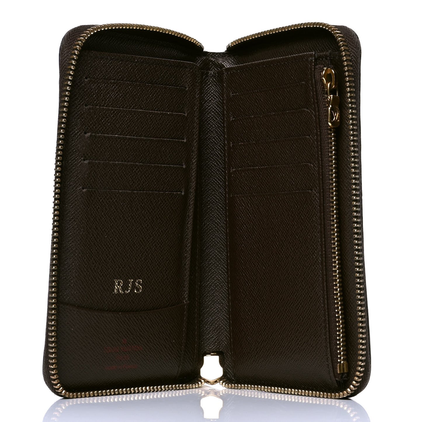 Damier Ebene Zippy Compact Wallet
