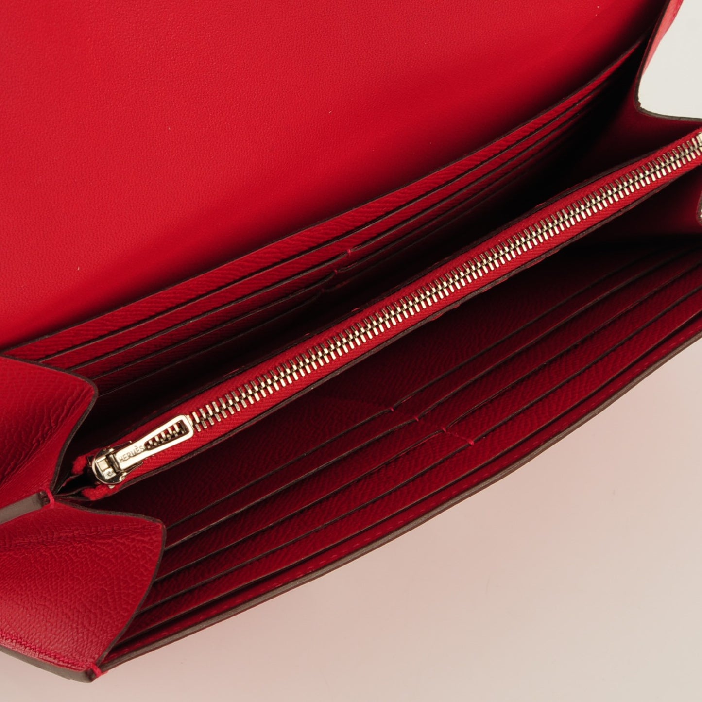 Epsom Constance Long Wallet Rouge Casaque