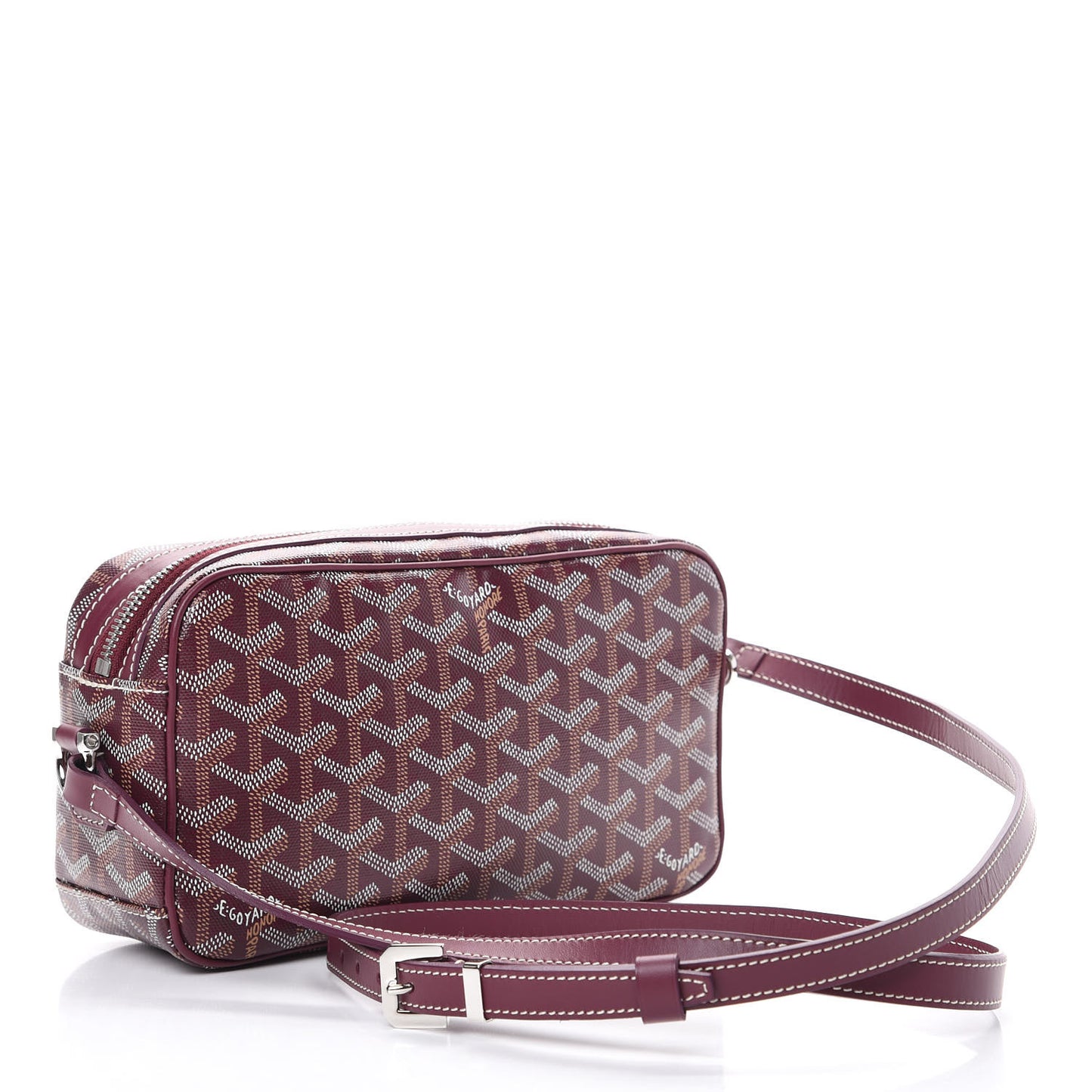Goyardine Sac Cap Vert Burgundy