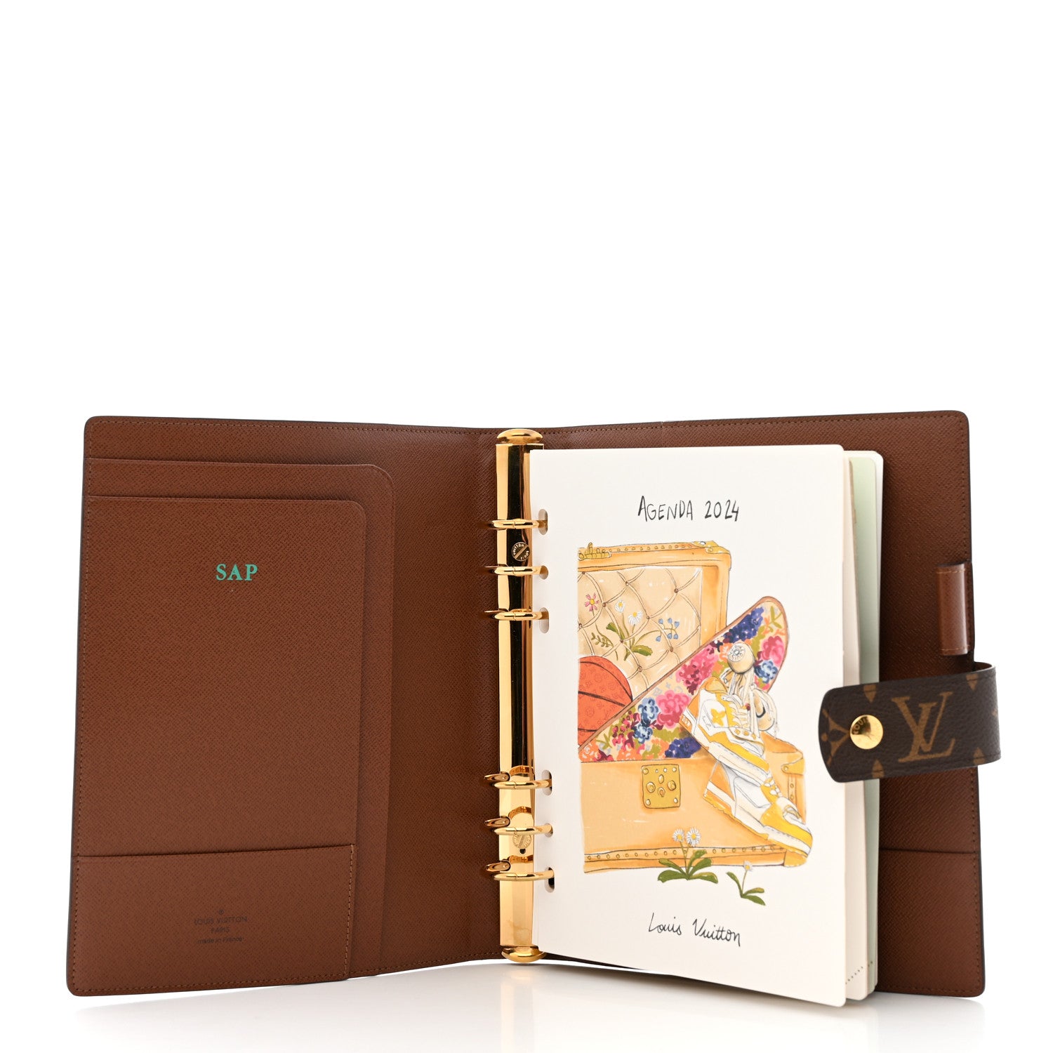 Louis Vuitton Monogram Large Ring Agenda 5 of 7