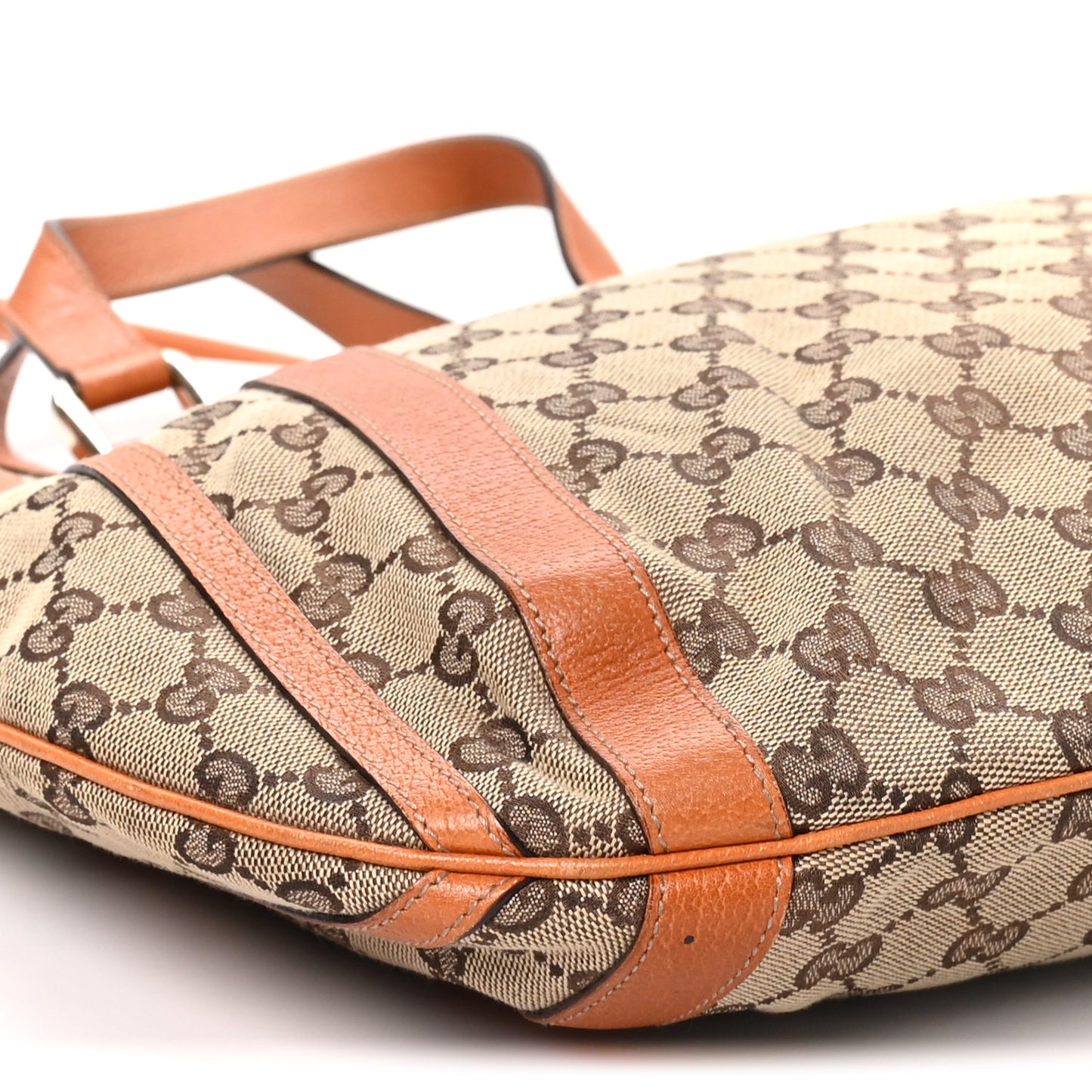 Monogram Medium Abbey Convertible Tote Brown