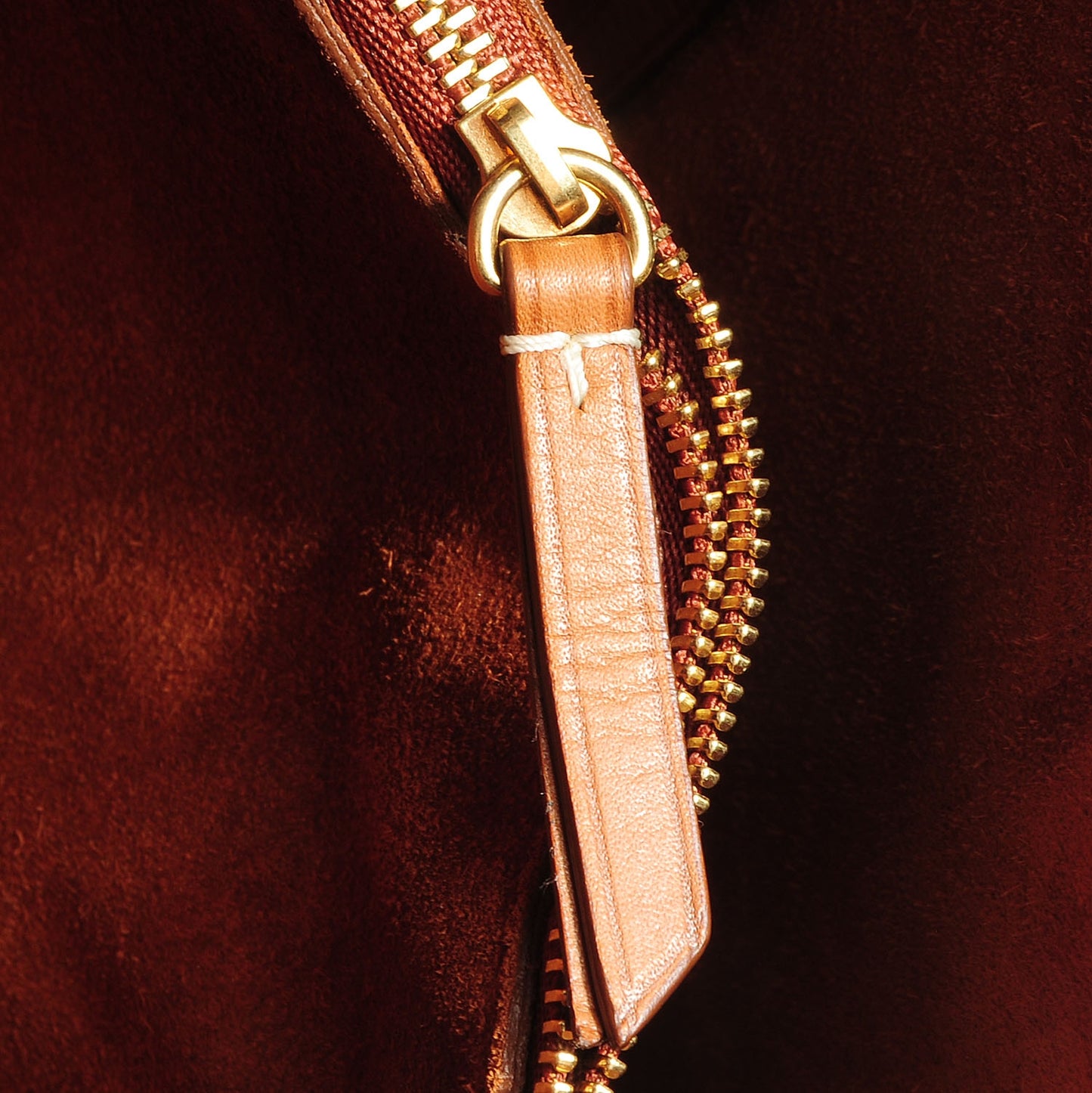 Natural Calfskin Small Hobo Tan