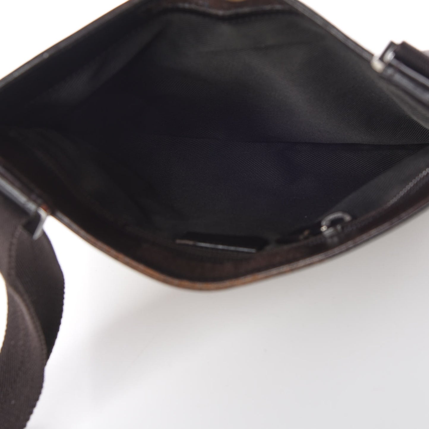 GG Monogram Messenger Crossbody Bag Brown